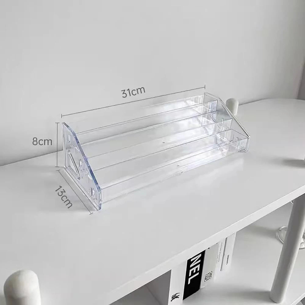 Transparent Storage Box Makeup Organiser Cosmetic Display Case Jewellery Organiser