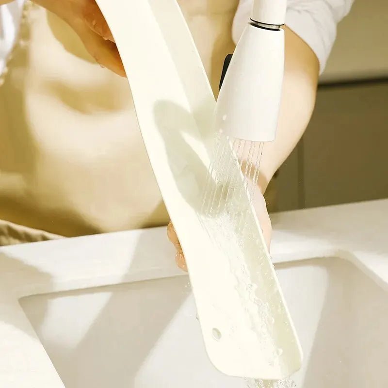 Silicone Sink Splash Guard with Suction Cup. Protect Clothes from Water”
