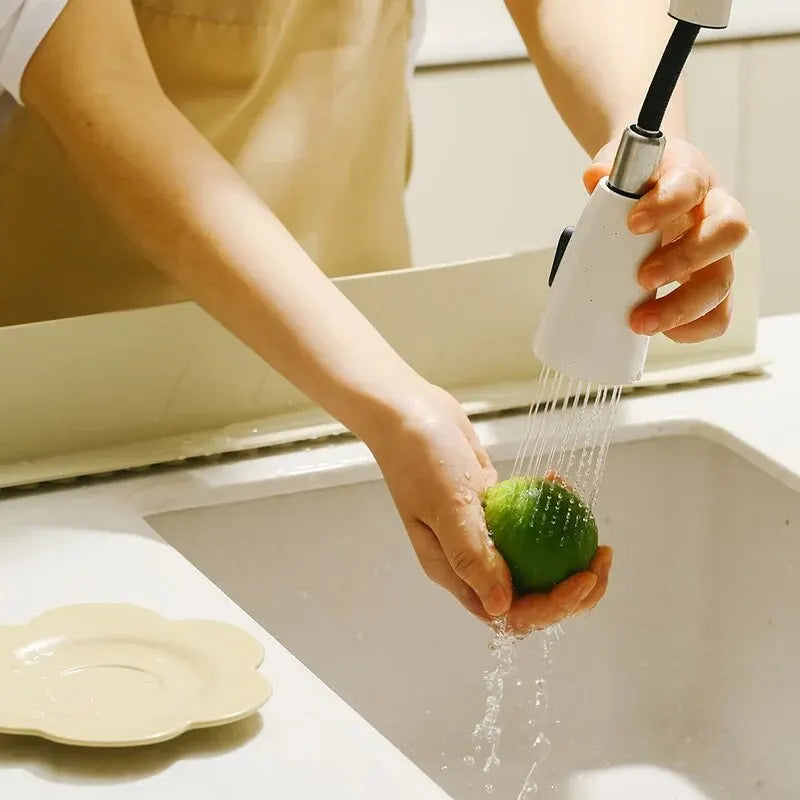 Silicone Sink Splash Guard with Suction Cup. Protect Clothes from Water”
