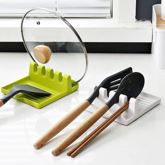 Kitchen Utensil Holder – Non-Slip Spoon, Fork & Spatula Organiser